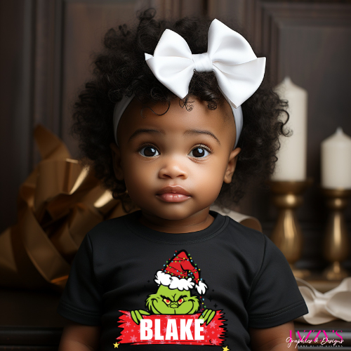 Personalize Grinch Tee