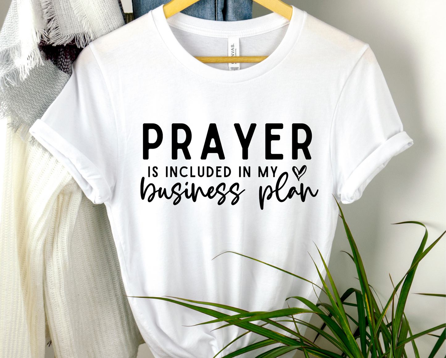 Prayer is included in my Business Plan