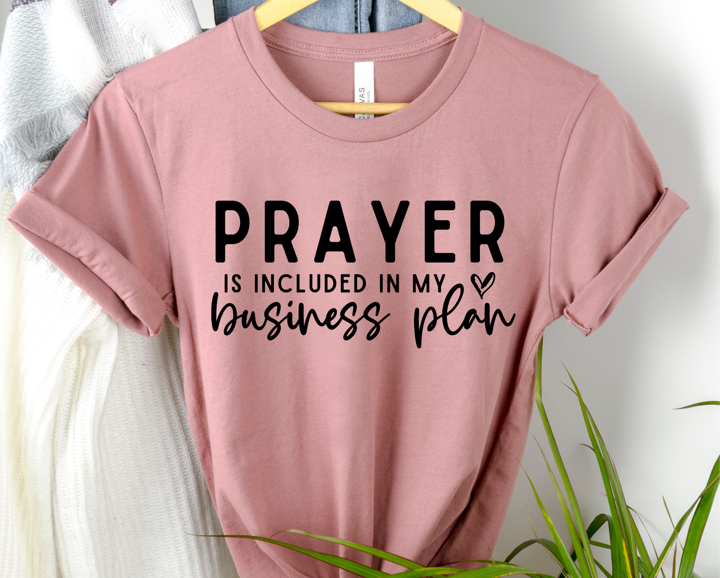 Prayer is included in my Business Plan