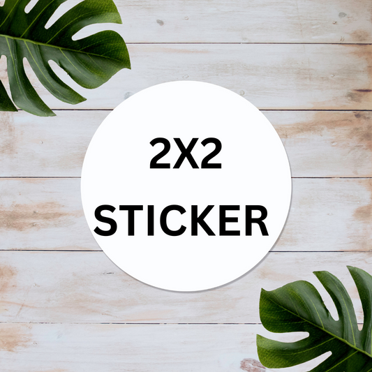 2x2 Stickers