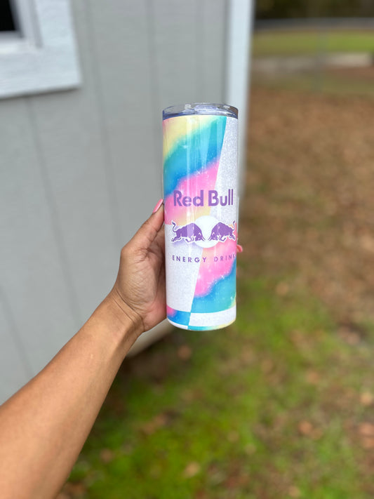 Rainbow 20oz Red Bull Inspired