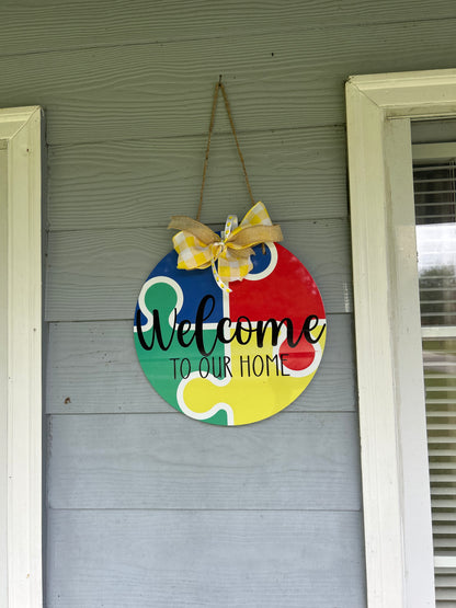 Autism Signs & Door Hangers