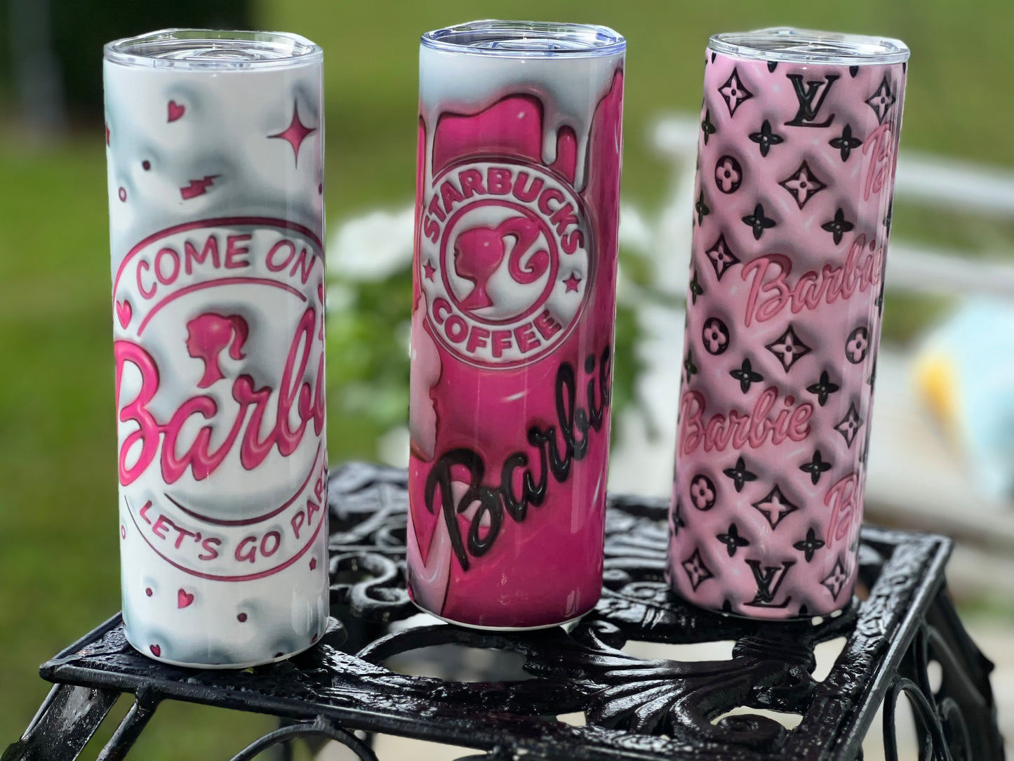 Barbie Theme Tumblers