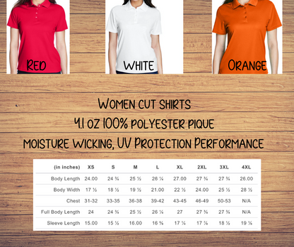 Custom Business Polos (Women Cut)